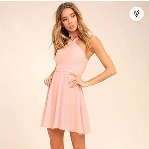 NWT Lulus Halter Dress